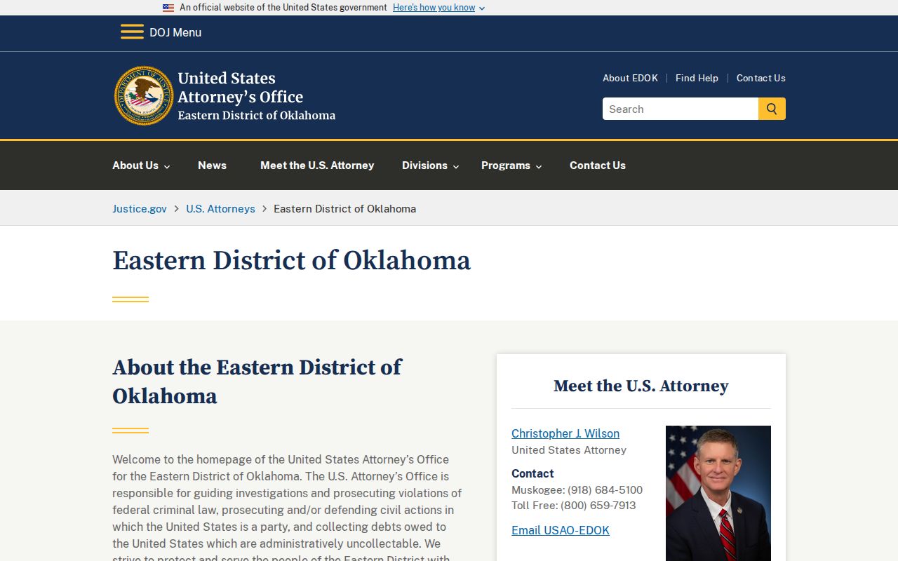 Choctaw County arrest warrant search federal district reference
